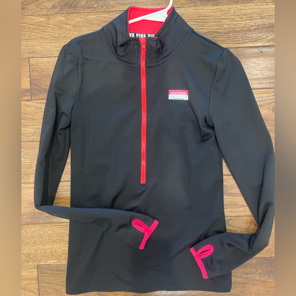 NWOT Victoria’s Secret Pink quarter zip